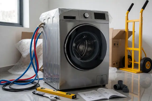 Washing machine installation and shifting service